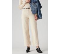 Levi's Ribcage Str Ankle Zip Nd White Swan Cord Talla: W25L27 | Pantalones rectos Outlet | Mujer | Blanco