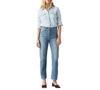 Levi's Ribcage Straight Ankle Vaqueros, Cool Invite, 31W / 29L para Mujer