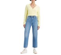 Levi's Ribcage Straight Ankle Vaqueros, Dance Around, 25W / 29L para Mujer