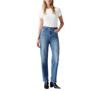 Levi's Ribcage Straight Ankle Vaqueros, Dance Around, 26W / 29L para Mujer