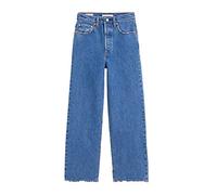 Levi's Ribcage Straight Ankle Vaqueros, Jazz Pop, 26W / 27L para Mujer