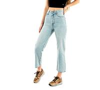 Levi's Ribcage Straight Ankle Vaqueros, Middle Road, 29W / 31L para Mujer