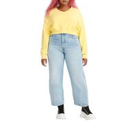 LEVI'S ® Vaquero 'Ribcage Straight Ankle Jeans' azul denim, Talla 30 Longitud 27