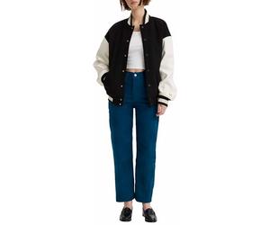 Levi's Ribcage Straight Ankle Zip, Mujer, Gibralter Sea Corduroy, 26W / 29L