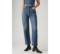 Levi's Ribcage Straight Jean With Tailored Ankle In Blue Talla: W30L27 | Vaqueros Rectos Outlet | Mujer | Azul