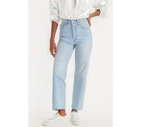 Levi's Ribcage Straight Jeans Blue Talla: W30L27 | Vaqueros Rectos Outlet | Mujer | Azul