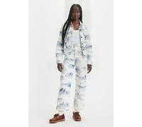 Levi's Ribcage Straight Jeans Pant White Talla: W25L27 | Vaqueros Rectos Outlet | Mujer | Blanco