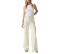 Levi's Ribcage Wide Leg Vaqueros, Barely Freezing, 27W / 32L para Mujer