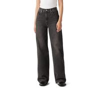 Levi's Ribcage Wide Leg Jeans Black Talla: W27L30 | Vaqueros Rectos Outlet | Mujer | Negro