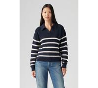 Levi's Satellite Polo Sweater Marine Stripe Talla: M | Jerséis de Punto Outlet | Mujer