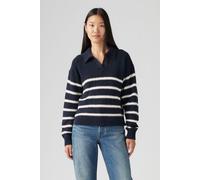 Levi's Satellite Polo Sweater Marine Stripe Talla: S | Jerséis de Punto Outlet | Mujer