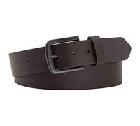 Levi's Seine Metal, Cinturón Hombre, Marrón (Dark Brown), 115