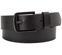 Levi's Seine Metal, Cinturón Hombre, Negro (Regular Black), 100