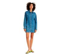 Levi's Shay Denim Dress, Vestido, Mujer, Light Indigo - Worn In, XXS