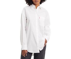 LEVI'S Shirts Non Denim, Camisa Mujer, Nola Menswear Shirt Bright White, XS