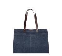 LEVI'S ® Shopper 'HERITAGE ALL DAY' azul denim / marrón oscuro One Size azul denim / marrón oscuro