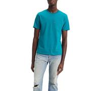 Levi's Short Sleeve Classic Pocket Tee, Hombre, Ocean Depths, M