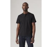 Levi's Short Sleeve Housemark Henley Black Talla: L | Camisetas Básicas Outlet | Hombre | Negro