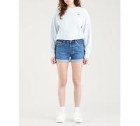 Levi's Short vaquero de mujer 501® Original, lavado oscuro. Azul 40/30