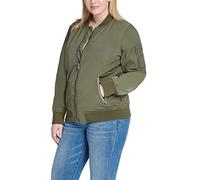 Levi's Size Women's Plus Bomber Jacket, Army Green, 3X
