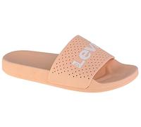 Levi's Slides 233025, Chancletas Mujer, Pink White Logo, 40 EU