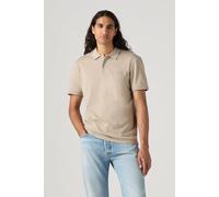 Levi's Polo Slim Housemark – Manga corta, ajuste slim, tejido elástico – Beige XL