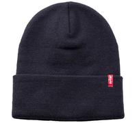 Levi's Slouchy Red Tab Beanie, Gorro de Punto Unisex adulto, Azul (Navy Blue), Talla Única