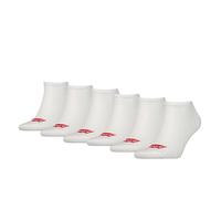 Levi's Sneaker, Blanco (White), 39 (Pack de 6) Unisex Adulto