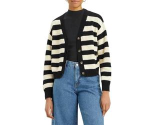 Levi's Snowflake - Cardigan para Mujer, Butterfly Stripe CAV, L