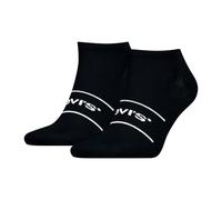 Levi's Sport Unisex Low Cut Socks, Zapatillas adulto, opacity, Black, 39 regular