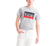 Levi's Sportswear Logo Graphic Camiseta Hombre, Grey, XS