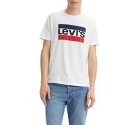 Levi's Sportswear Logo Graphic Camiseta Hombre, White, XXS