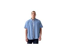 Levi's SS Authentic Button Down Camisa Abotonada, Blanco Brillante-Blanco, L Hombres