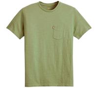 Levi'S SS Classic Pocket tee Moss Olive 0908736 - Camiseta de Bolsillo, Moss Olive 0908736, L