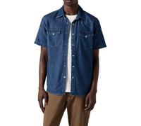 Levi's SS Classic Western Camisa Button-Down, Laurel Dark Wash, M Hombre