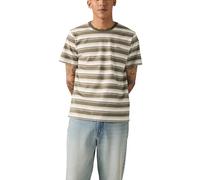 Levi'S SS Original HM tee T-Shirt, Jen Stripe Maitake B, L Hombre