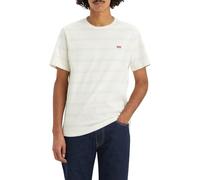 Levi's SS Original Housemark tee Camiseta, Seaside Stripe Egret Jersey, S para Hombre