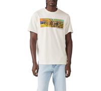 Levi's SS Relaxed Fit tee Camiseta, Archival Rodeo Egret, M Hombre
