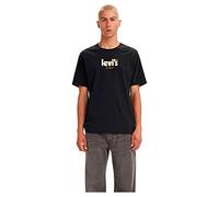 Levi's Ss Relaxed Fit Tee Camiseta, Holiday Poster Caviar, M Hombre