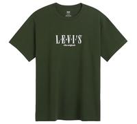 Levi's SS Relaxed Fit tee Camiseta, Serif Logo Kombu Gre, XL Hombre