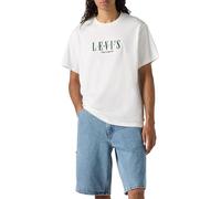 Levi's SS Relaxed Fit tee Camiseta, Serif Logo White+, XS Hombre