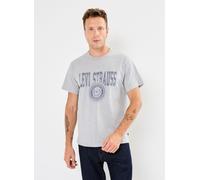 Levi's Camiseta de hombre de manga corta con cuello redondo. Gris L