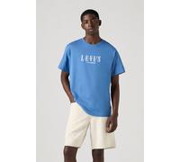 Levi's SS Relaxed Fit tee Camiseta, Serif Logo Dutch BLU, L Hombre