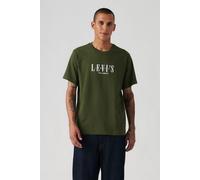 Levi's Ss Relaxed Fit Tee Serif Logo Kombu Green Talla: L | Camisetas con Decoración Impresa Outlet | Hombre | Verde