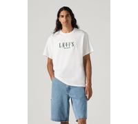 Levi's Ss Relaxed Fit Tee Serif Logo White Graphic Talla: S | Camisetas con Decoración Impresa Outlet | Hombre | Blanco