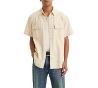 Levi's Ss Relaxed Fit Western Newman Ecru Talla: XS | Camisas Casuales Outlet | Hombre | Marrón