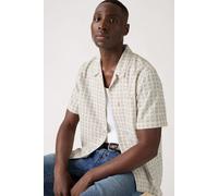 Levi's Ss Sunset Standard Camp Hendrick Indigo Talla: S | Camisas Casuales Outlet | Hombre | Amarillo