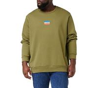 Levi's Standard Graphic Crew, Hombre, Mini Sportswear Martini Olive, S