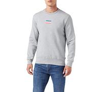 Levi's Standard Graphic Crew, Hombre, Sportswear Midtone Heather, S