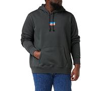 Levi's Standard Graphic Sweatshirt Sudadera con capucha, Mini Sportswear Pirate Black, M Hombre